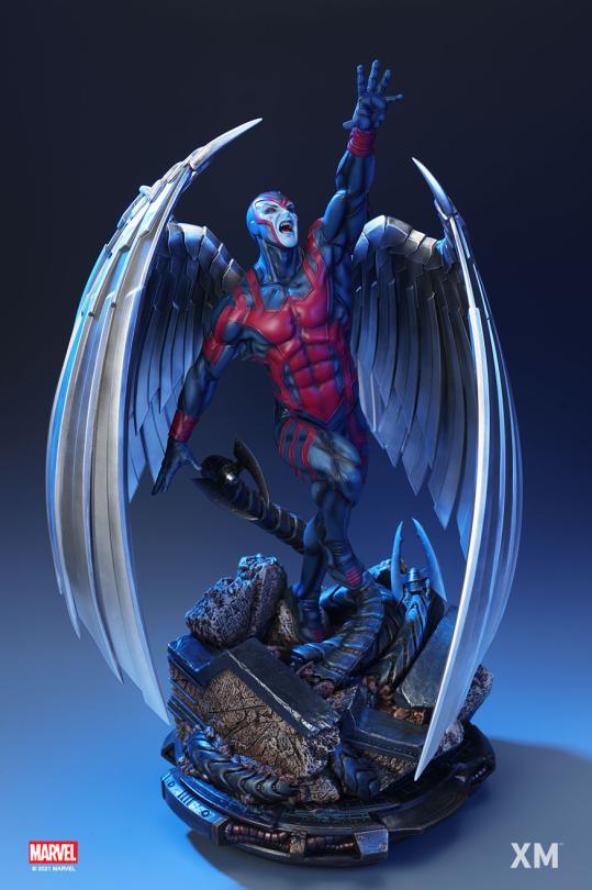 Marvel XM Studios Archangel Version A Statue New Sealed X-Men