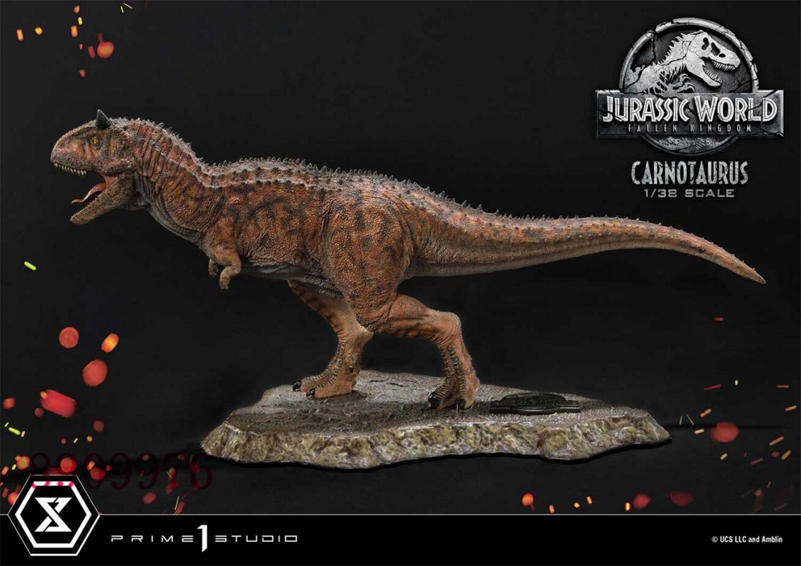 New Stock Prime 1 Studio 1/38 Carnotaurus Dinosaur Statue Jurassic World Figure
