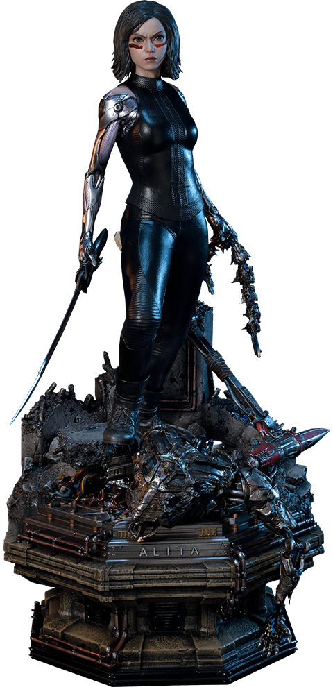 Prime 1 Studio Battle Angel Alita: Berserker Deluxe 1/4 statue - HeadSculpt Only