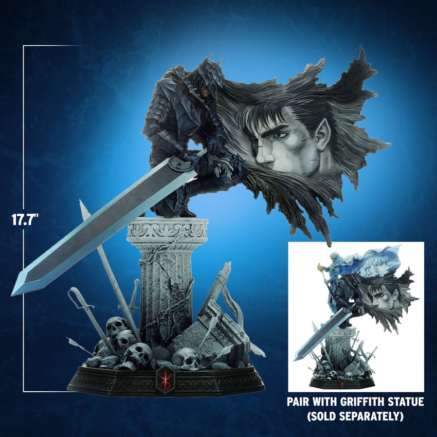 Prime 1 Studio Guts Legacy Art Kentaro Miura BONUS EDITION 1/6 Statue SEALED
