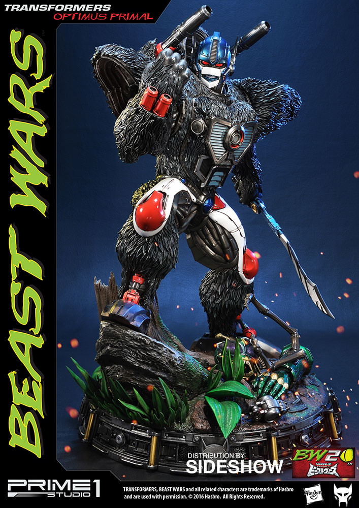 Prime 1 Studio Optimus Primal Statue Transformers Beast Wars
