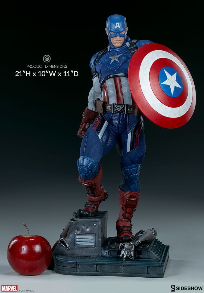 Sideshow Collectibles Premium Format Captain America Statue 1/4 Scale Exclusive