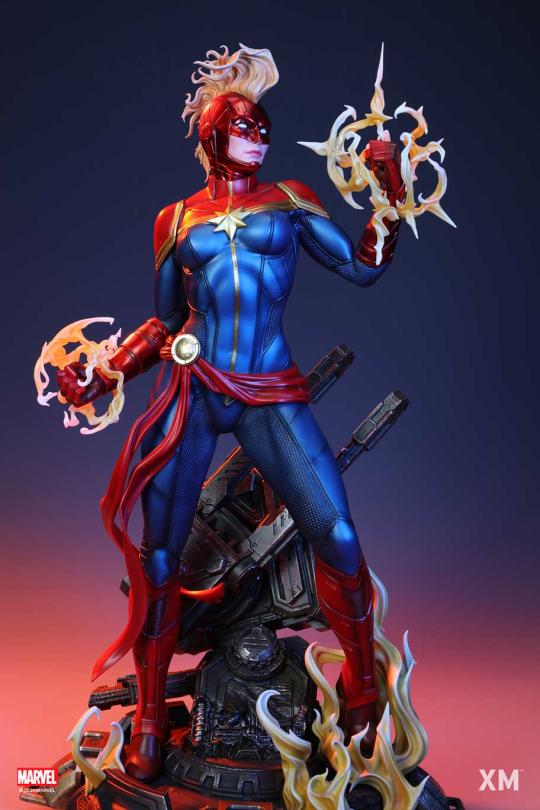 XM Studio 1/4 Scale Captain Marvel Statue Authentic Brand New