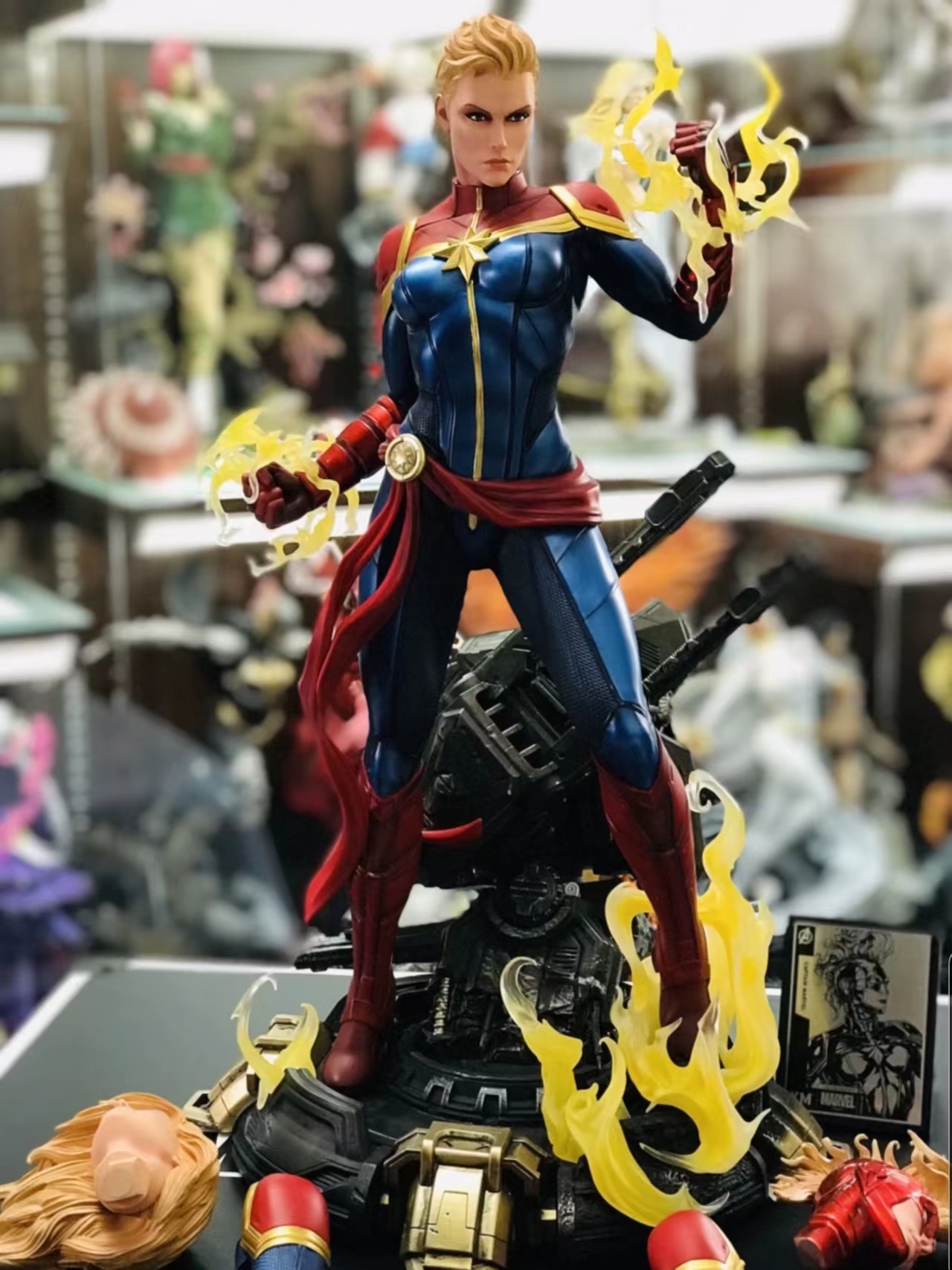 XM Studio Super Hero 1/4 Captain Marvel resin Painted Figurine Statue in stock