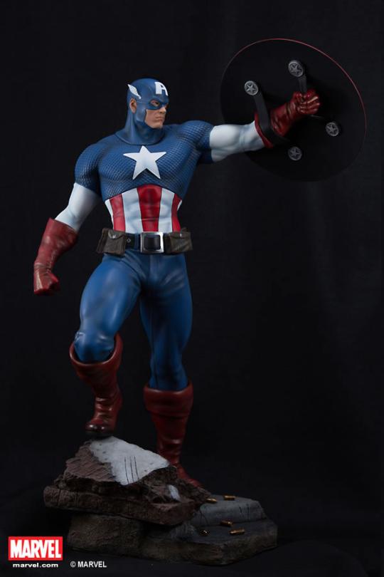 XM Studios Captain America Premium 1/4 Quarter Scale Statue Marvel Comics