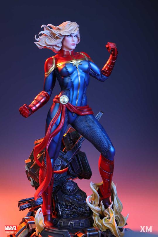 XM Studios Captain Marvel 1:4 Statue #156 of 799 Avengers 3 Portraits