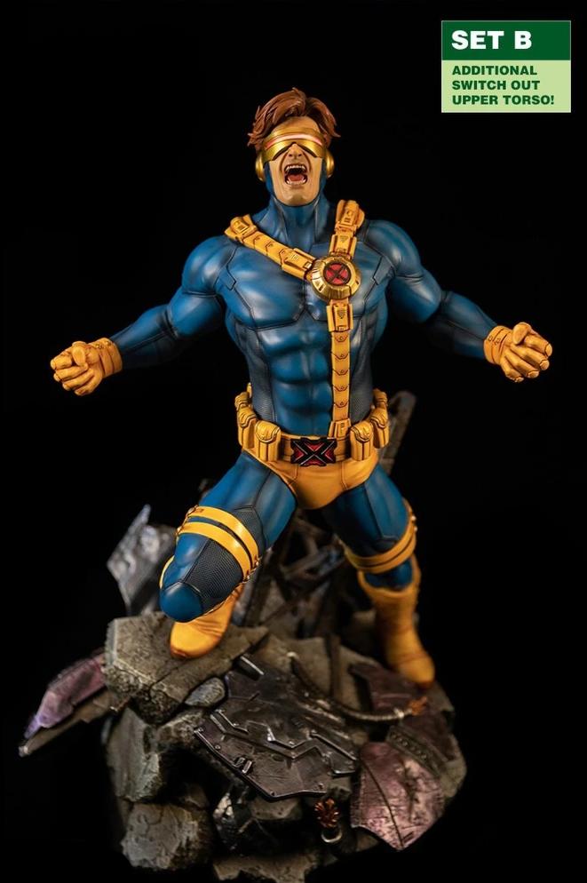 XM Studios Cyclops - VERSION B (2 Torsos) 1:4 Scale Marvel X-Men