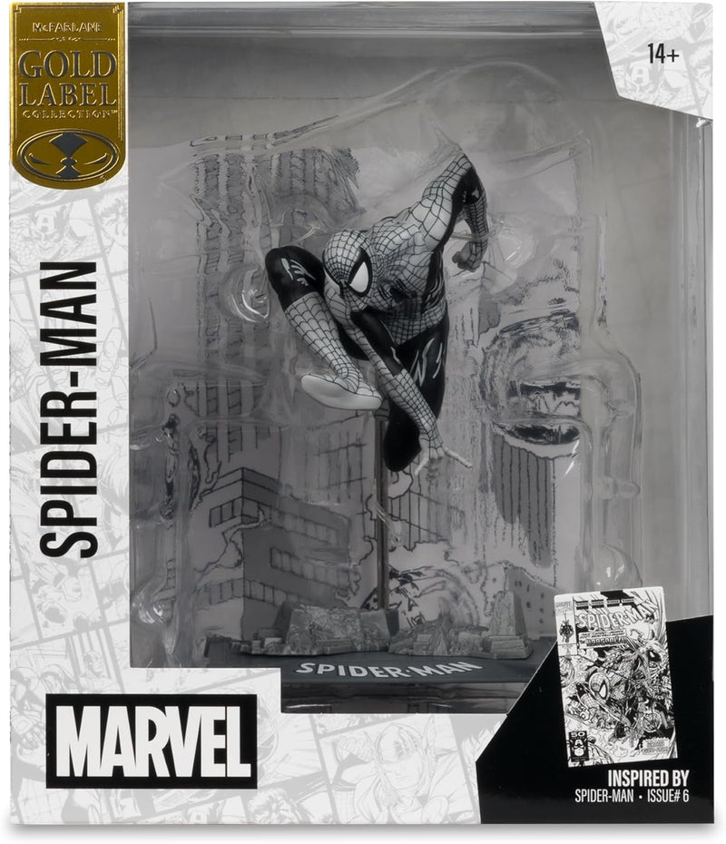 XM Studios MARVEL 1/10 Scale - Spider-Man #6 Black & White Gold Label