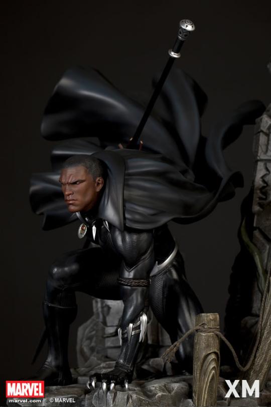 XM Studios Marvel Black Panther 1/4 Statue Avengers, T,challa