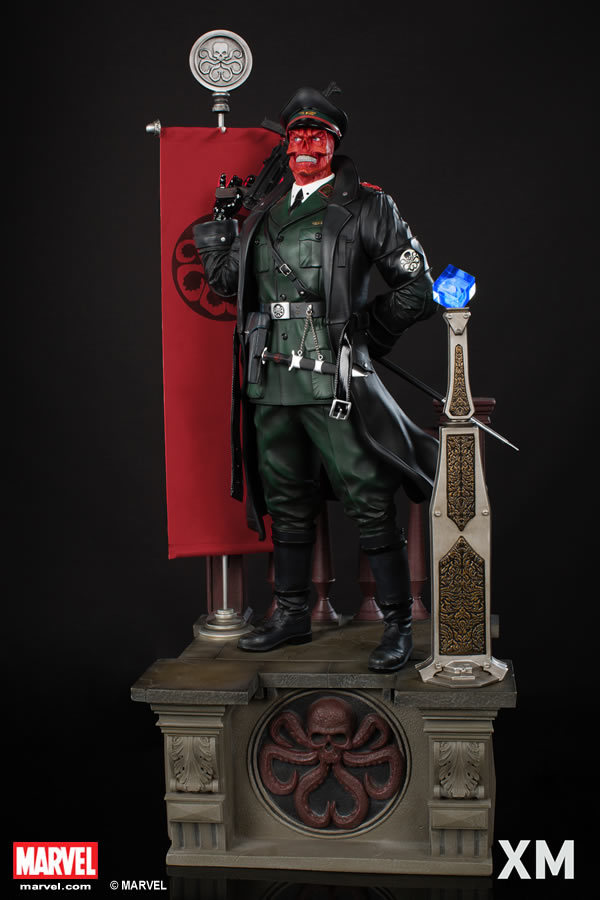 XM Studios Marvel series 1/6 scale Red Skull GK Figures Model Statue