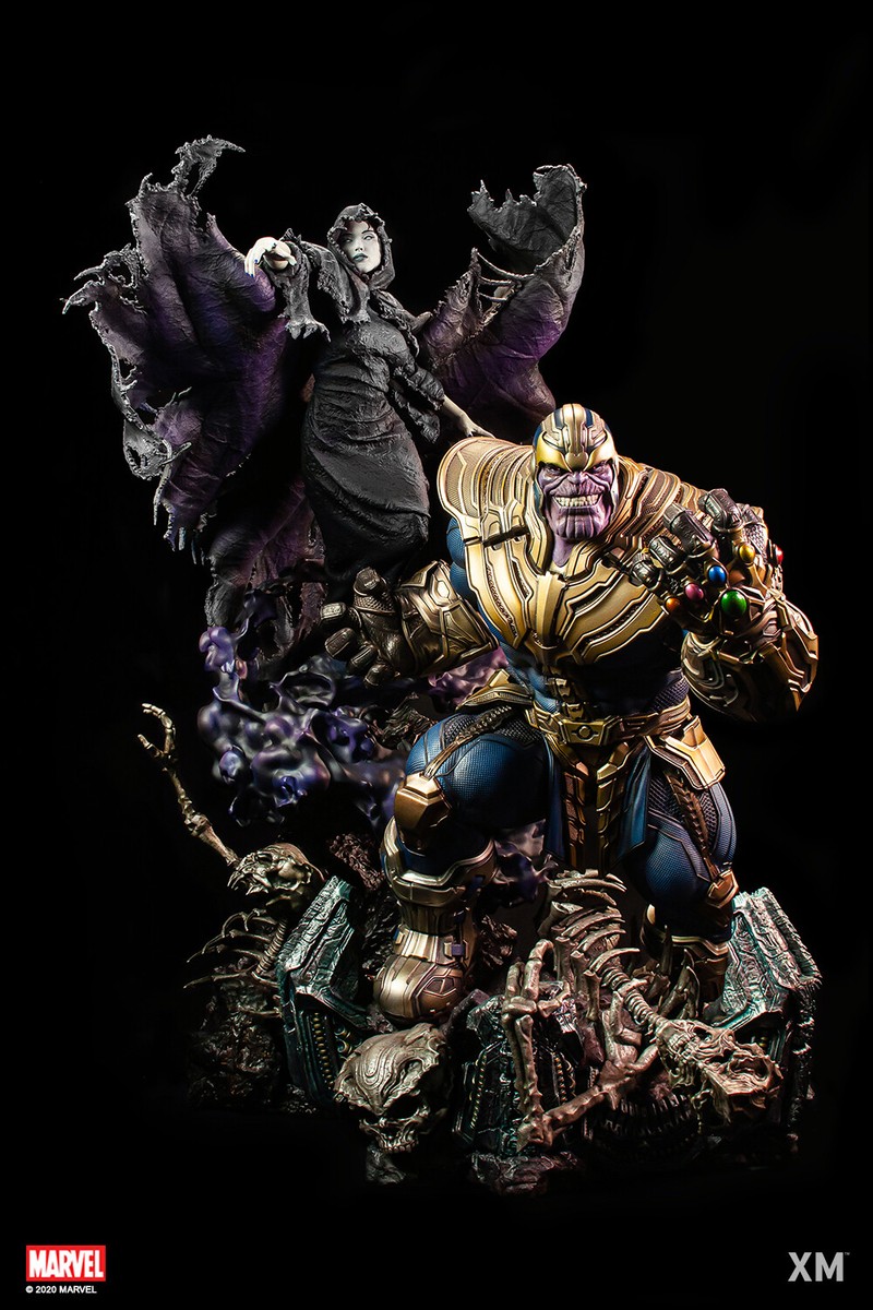 XM Studios Marvel Studios Thanos and Lady Death 1/4