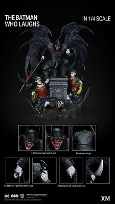 XM Studios The Batman Who Laughs 1/4 Scale Limited Statue Painted Model New Stock