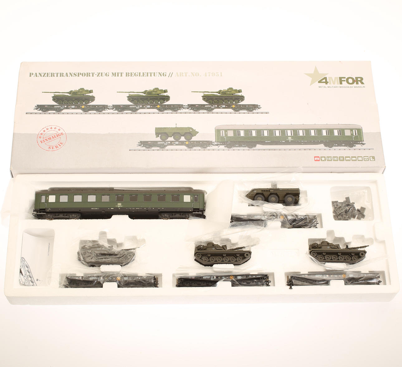 Märklin Tank Transport Train Set