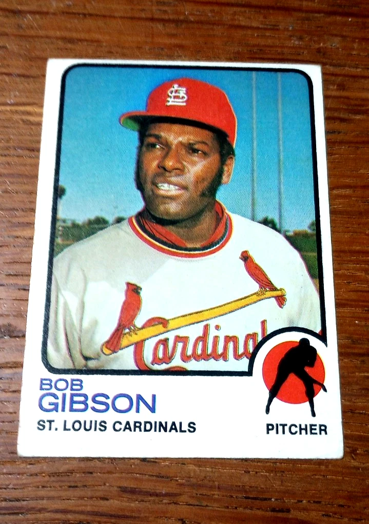 1973 Topps Baseball #458 Bob Gibson Hall of Fame