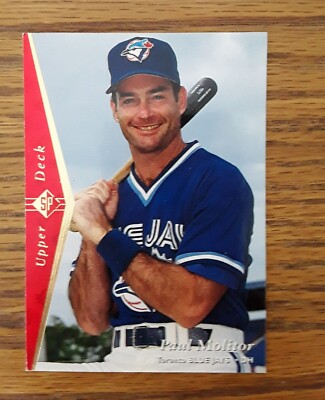 1995 Upper Deck SP Paul Molitor #203 Blue Jays