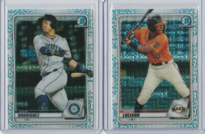 2020 Bowman Chrome MEGA BOX MOJO REFRACTOR RC
