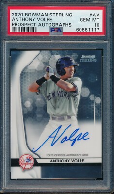 2020 Bowman Sterling Autograph Rookie