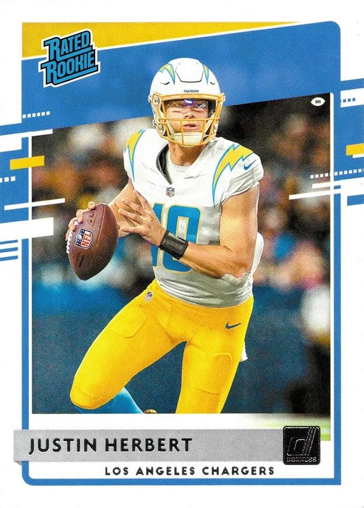 2022 Donruss #303 Justin Herbert ROOKIE RC