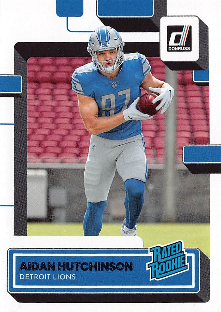 2022 Donruss Rated Rookie - Aidan Hutchinson