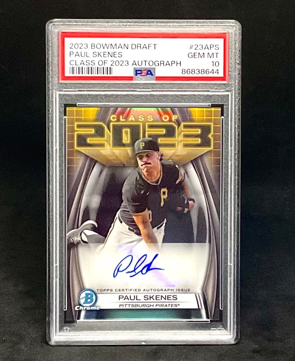 2023 Bowman Chrome Draft Pirates Rookie Card RC
