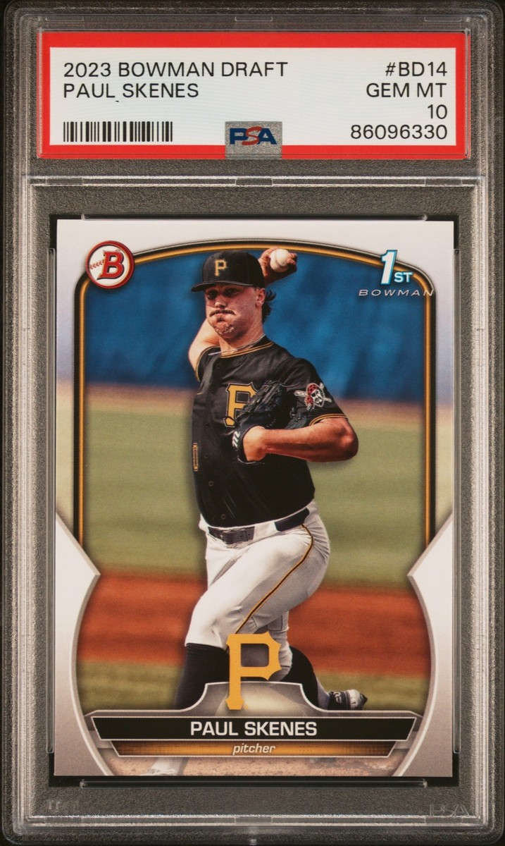 2023 Bowman Draft Paper Paul Skenes RC