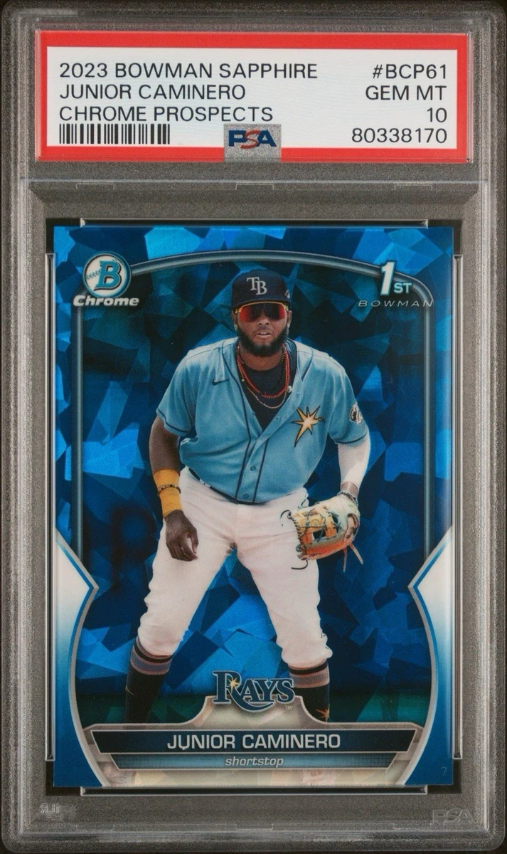 2023 Bowman Sapphire Edition - Junior Caminero #BCP-61