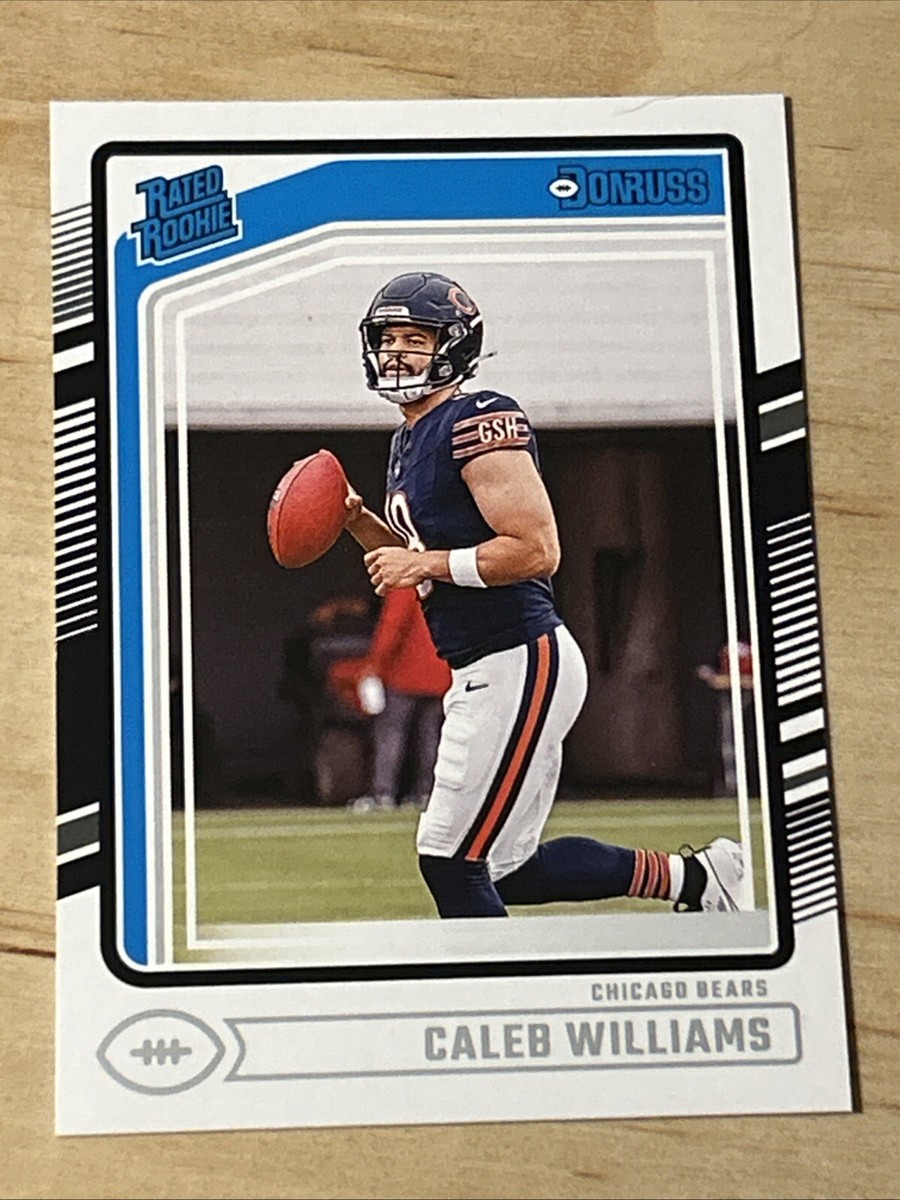 2023 PANINI DONRUSS #327 CALEB WILLIAMS RC RATED ROOKIE