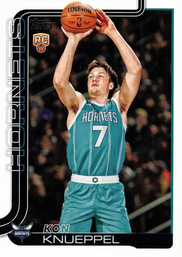 2023 Topps - Kon Knueppel #204 RC - Hornets