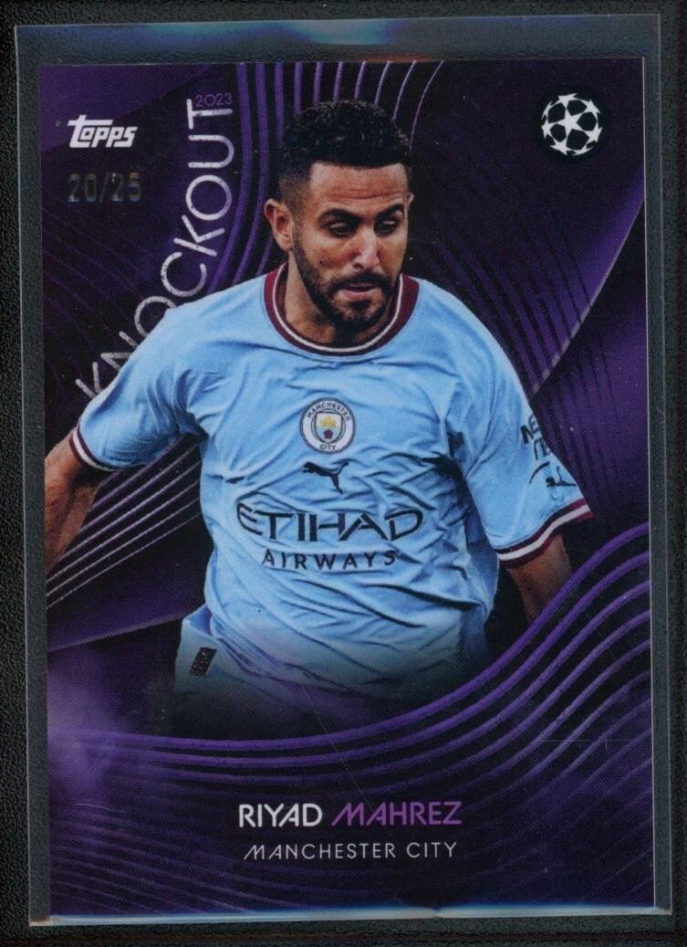 2023 Topps Now Champions League UEFA Soccer Riyad Mahrez #1