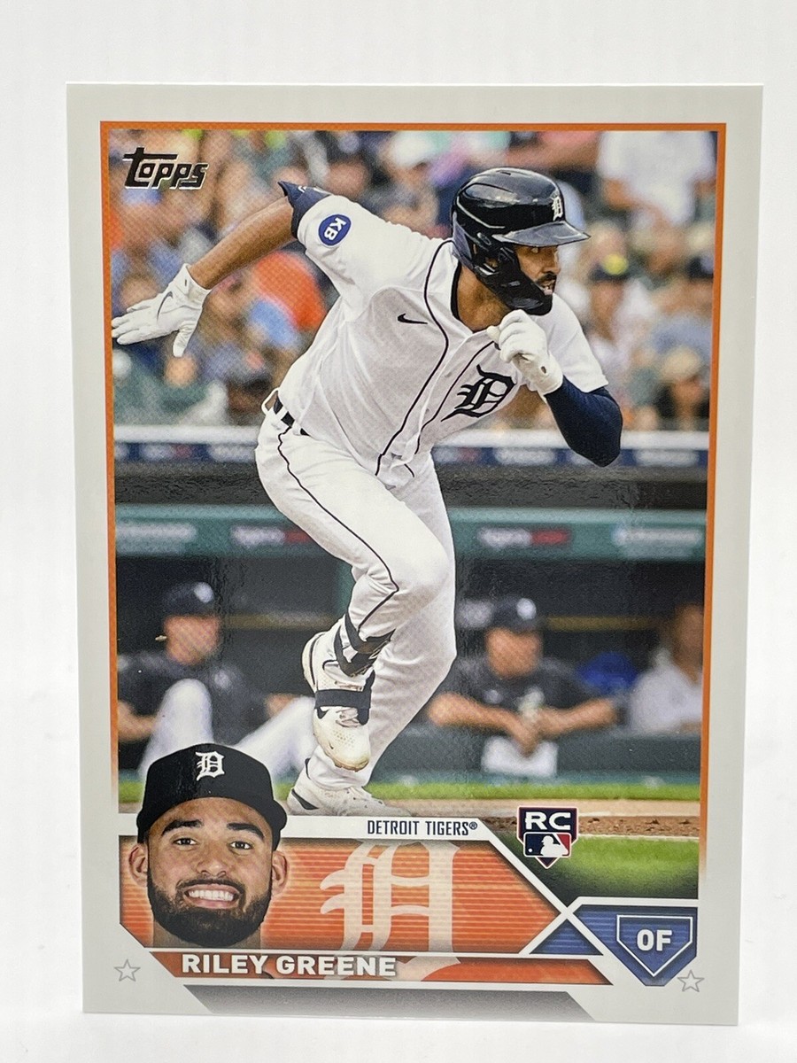 2023 Topps RILEY GREENE Rookie Card #31 Detroit Tigers