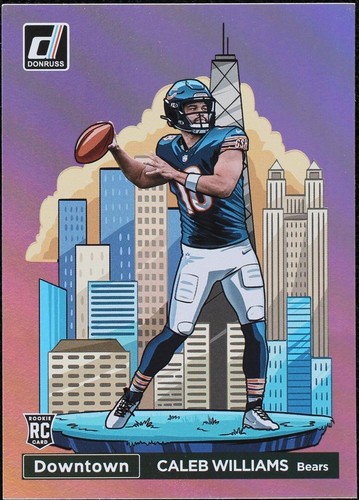 2024 PANINI DONRUSS #404 CALEB WILLIAMS RC RATED ROOKIE