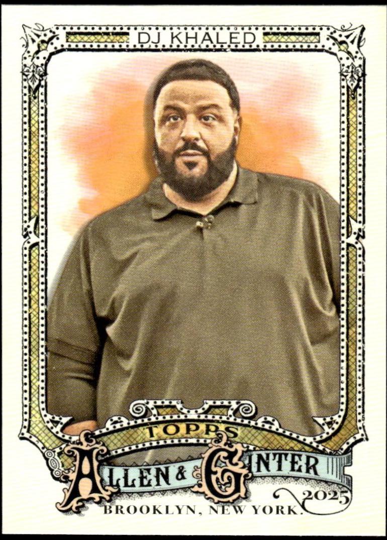 2024 Topps Allen & Ginter - Chrome DJ Khaled #208 (RC)