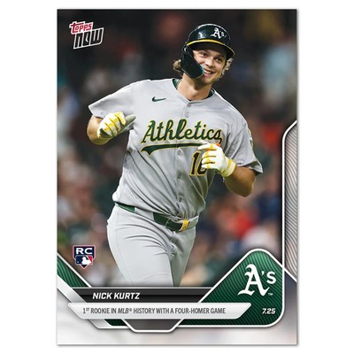 2024 Topps Now - Nick Kurtz #879