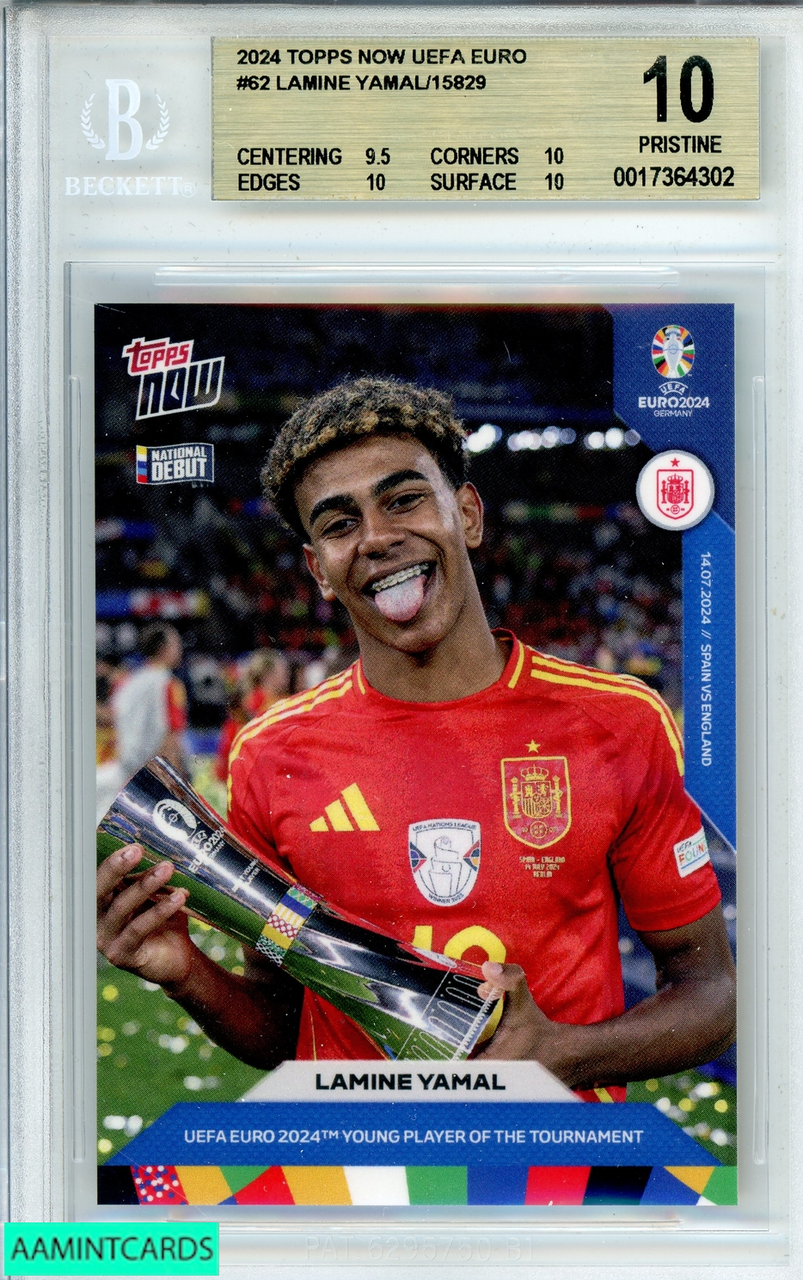 2024 Topps Now Uefa Euro - Lamine Yamal #62