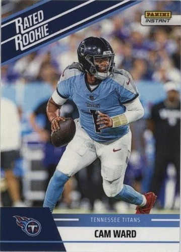 2025 PANINI INSTANT NFL CAM WARD #74 ROOKIE RC FOOTBALL CARD