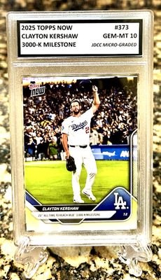 2025 Topps Now - Clayton Kershaw 373