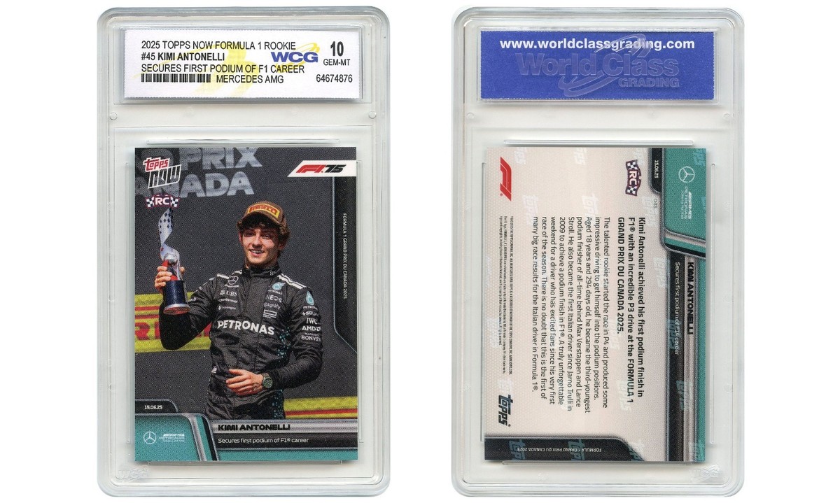 2025 Topps Now Formula 1 Kimi Antonelli #045