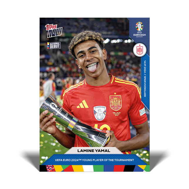 2025 Topps Now Uefa Euro - Lamine Yamal #062