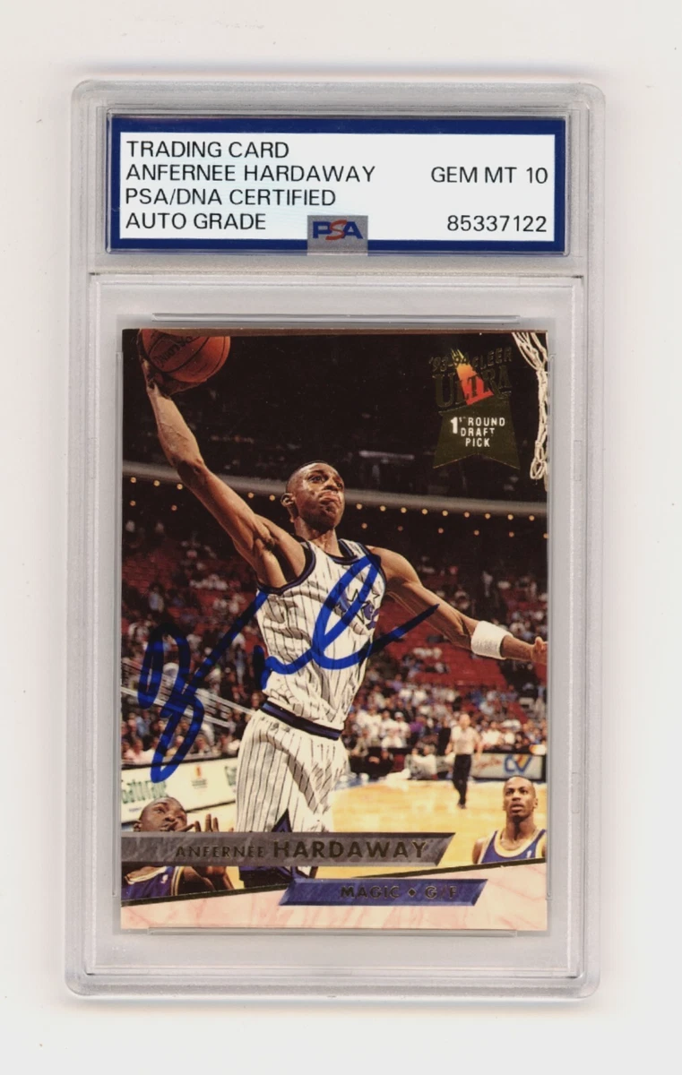 Anfernee Hardaway 1993-94 Fleer Ultra #305 Signed Rookie RC Auto Magic