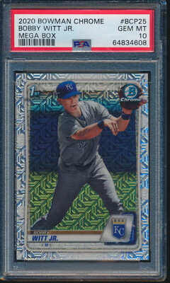 Bobby Witt Jr. 1st 2020 Bowman Chrome Mega Box Mojo