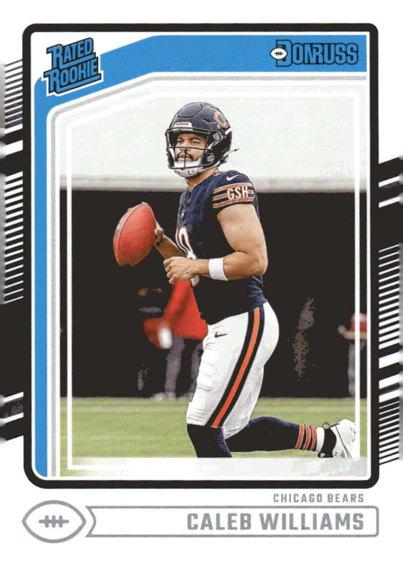 Caleb Williams RC Rated Rookie 2024 Donruss