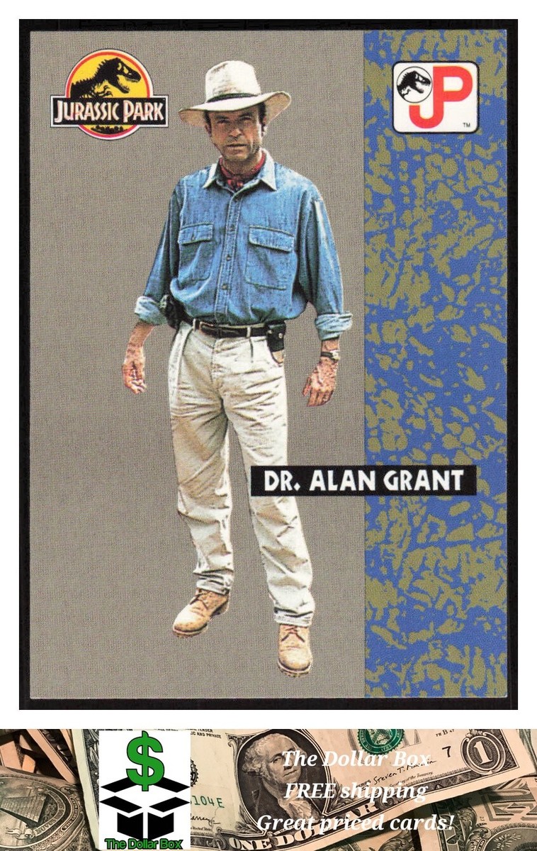 Jurassic Park Alan Grant Costume Card