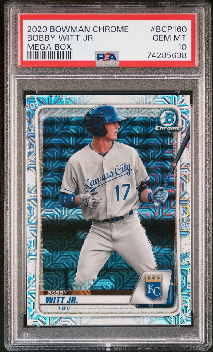 Bobby Witt Jr 2020 Bowman Chrome Prospects Mega Box Refractor RC