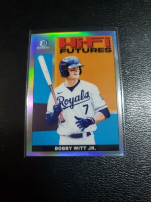 BOBBY WITT JR. 2022 Bowman Chrome Baseball Royals Rookie RC