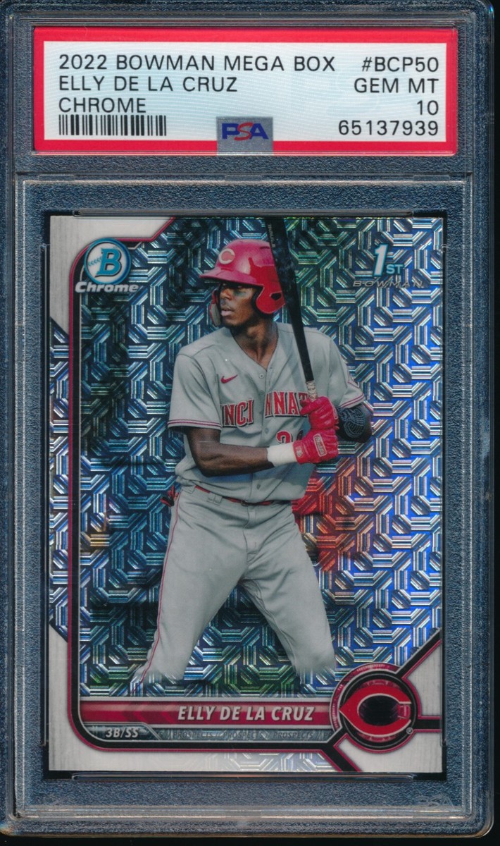 ELLY DE LA CRUZ 2022 Bowman Chrome MEGA BOX Mojo Refractor RC