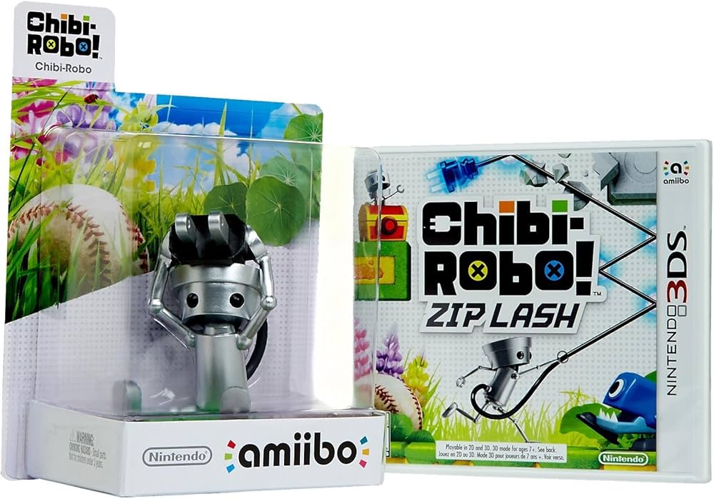 Chibi-Robo Zip Lash amiibo Bundle (Nintendo 3DS)