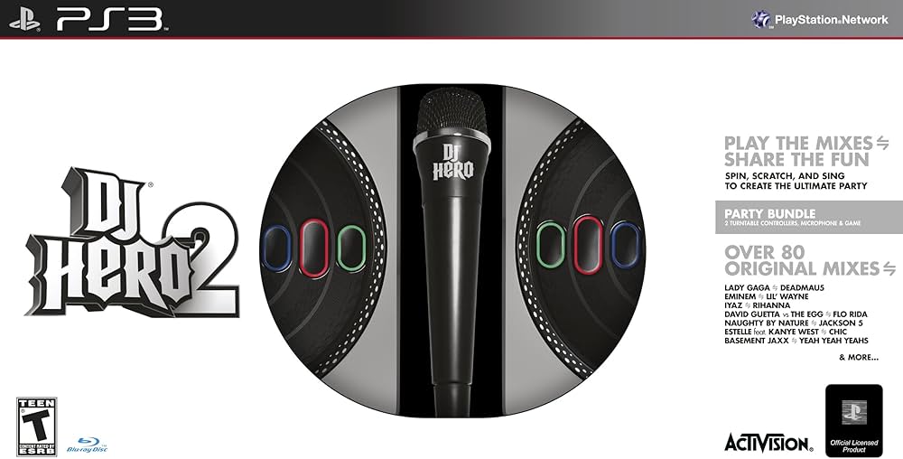 DJ Hero 2 Turntable Bundle (PlayStation 3)