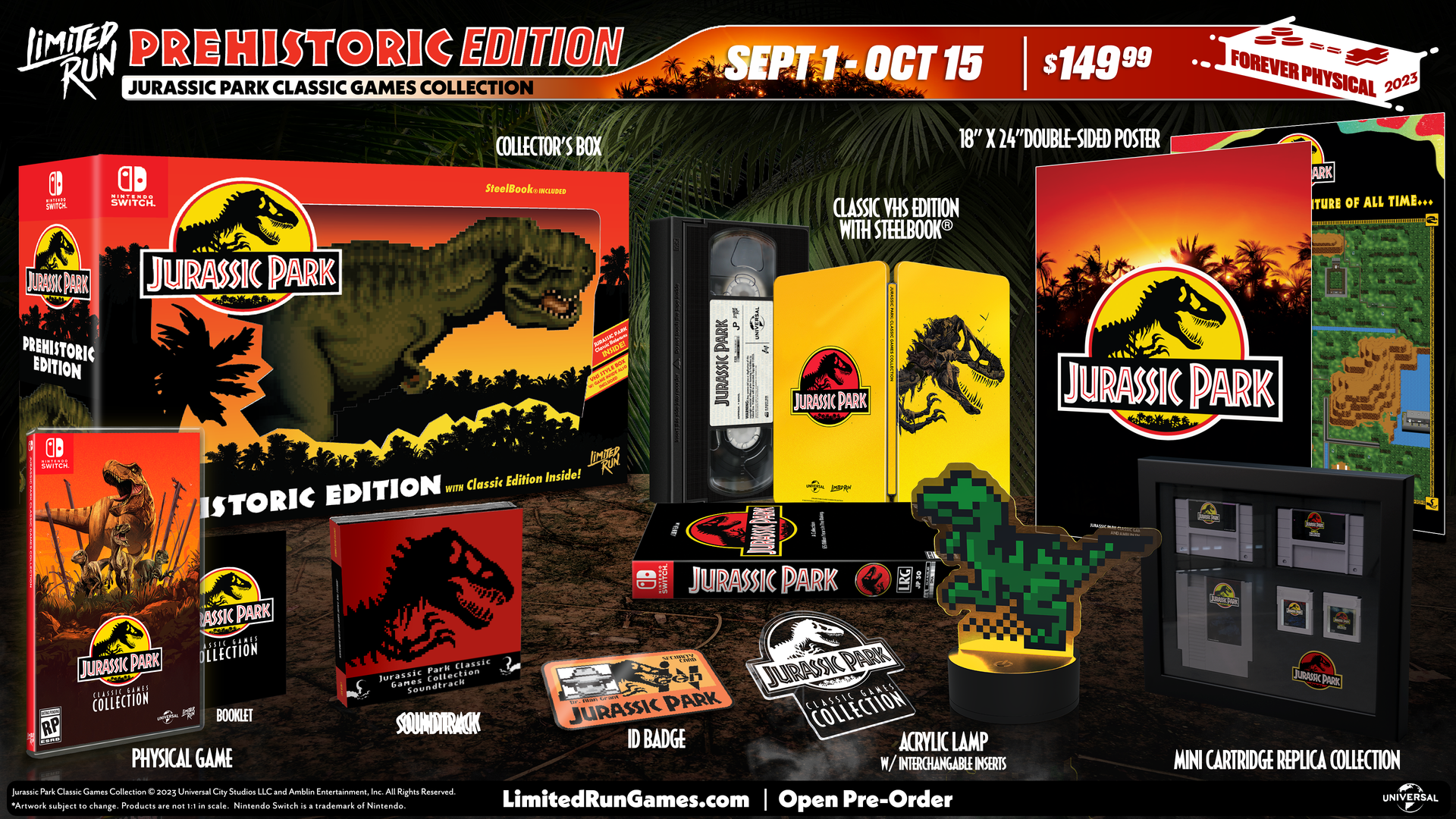 Jurassic Park Classic Games Collection Classic Edition (Nintendo Switch)