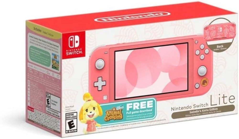 Nintendo Switch Lite Animal Crossing New Horizons Isabelle (Switch)
