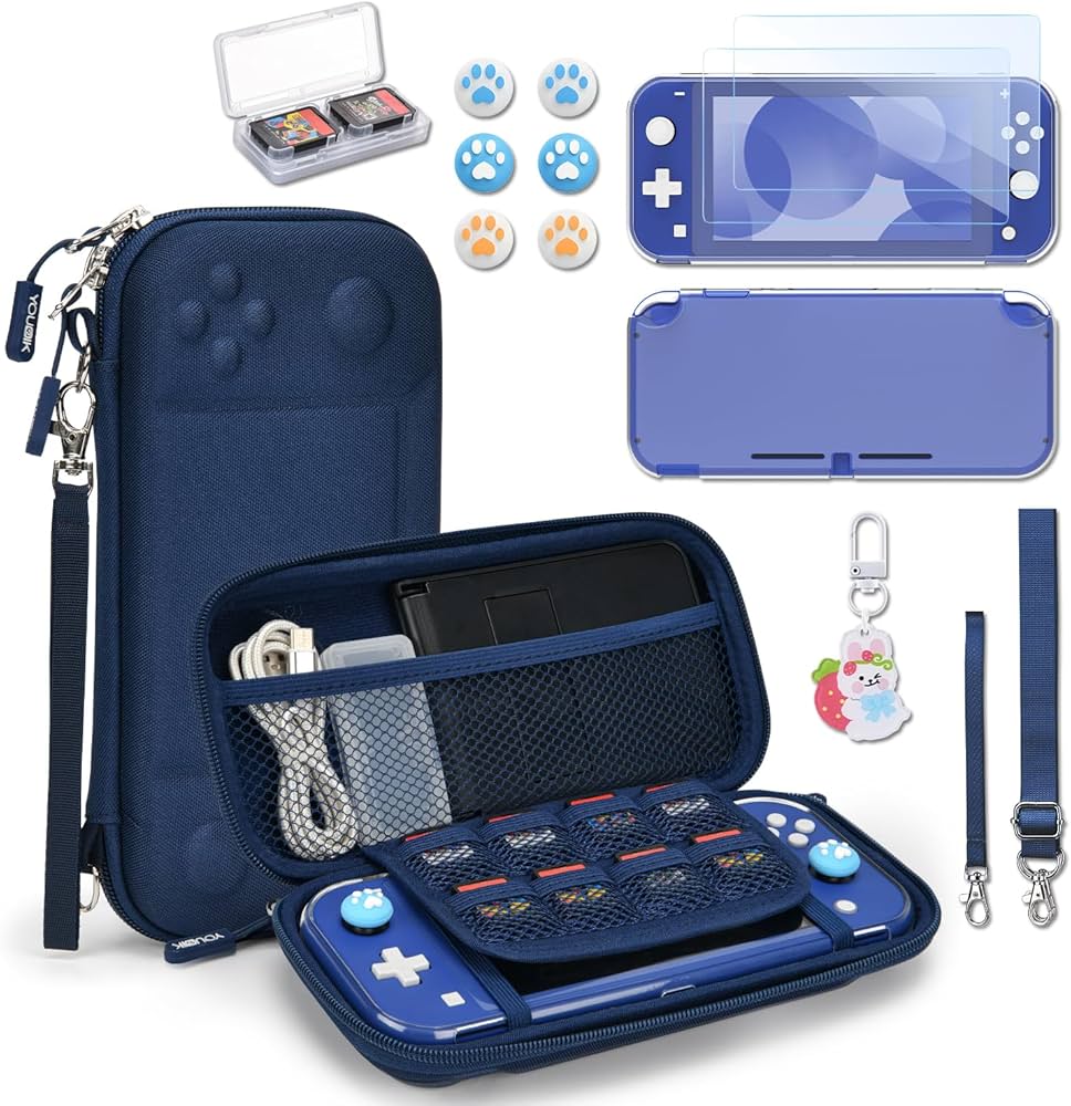 Nintendo Switch Lite Carrying Case & Screen Protector (Nintendo Switch)